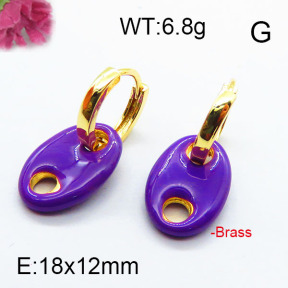 Fashion Brass Earrings F6E303062ahjb-J40