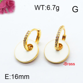 Fashion Brass Earrings F6E303067vhkb-J40