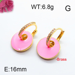 Fashion Brass Earrings F6E303069vhkb-J40