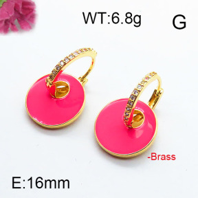 Fashion Brass Earrings F6E303070vhkb-J40