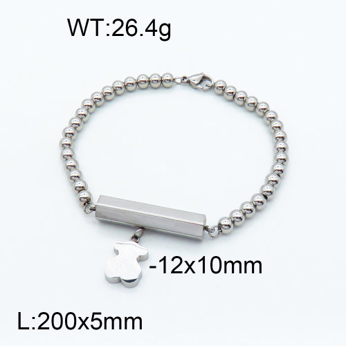 SS Bear Bracelets  TB3001434vhha-722