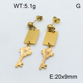 SS Earrings  TE3001427vbmb-212