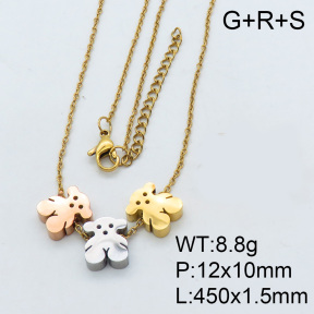 SS Bear Necklaces  TN3001023bhia-613