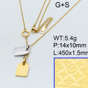 SS Necklaces  TN3001026vbpb-669