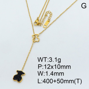 SS Bear Necklaces  TN3001028vbnl-669