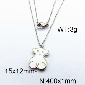 SS Bear Necklaces  TN6000957bhva-721