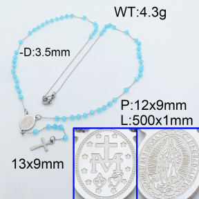 SS Necklace  3N4001430abol-642