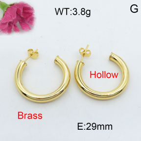 Fashion Brass Earrings  F3E200160vhha-J40
