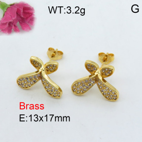Fashion Brass Earrings  F3E401952ahlv-J40