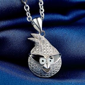 925 Silver Pendant Weight:  3.4g Size: 23*13mm JS0234ajna-M112 YJCD004070