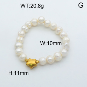 Natural Pearl Bracelet  3B3001188bhva-908