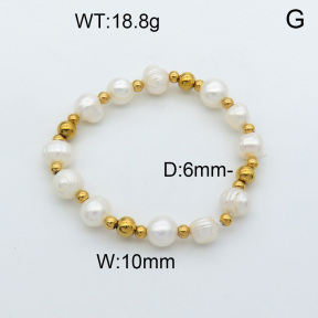 Natural Pearl Bracelet  3B3001192bhva-908