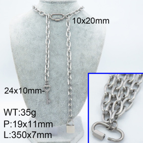 SS Necklace  3N2001645vhnv-908