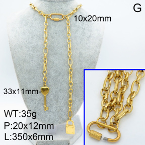 SS Necklace  3N2001652vhol-908