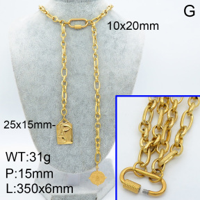 SS Necklace  3N2001654vhov-908