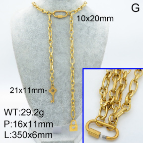 SS Necklace  3N2001656vhol-908