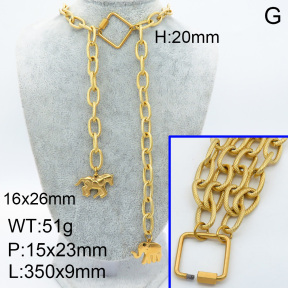 SS Necklace  3N2001658vihb-908