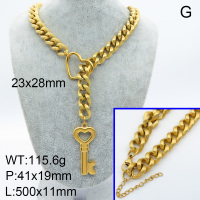 SS Necklace  3N2001662aill-908