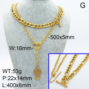 SS Necklace  3N2001668vihb-908