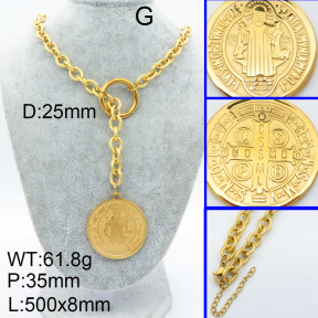 SS Necklace  3N2001688vhkl-908