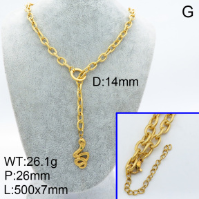 SS Necklace  3N2001696bhjl-908