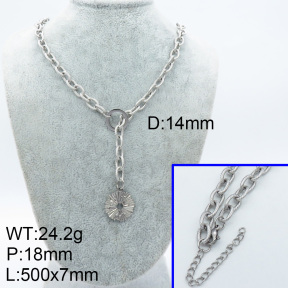 SS Necklace  3N2001699bhbl-908