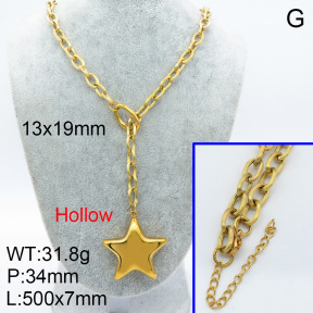 SS Necklace  3N2001710vhml-908