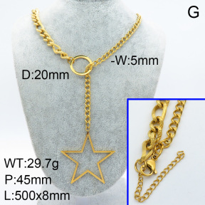 SS Necklace  3N2001718vhkl-908