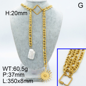 Natural Pearl Necklace  3N3000736aima-908