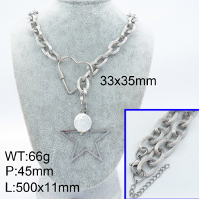 Natural Pearl Necklace  3N3000777aiml-908
