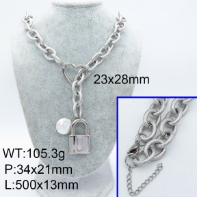 Natural Pearl Necklace  3N3000781ajvb-908