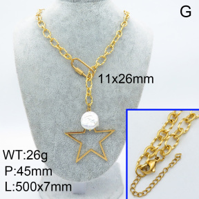 Natural Pearl Necklace  3N3000784vhpl-908