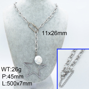 Natural Pearl Necklace  3N3000785vhnl-908