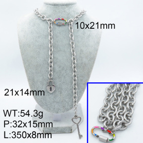 SS Necklace  3N3000791ahpv-908