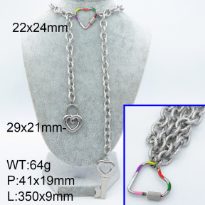 SS Necklace  3N3000793ahpv-908