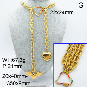 SS Necklace  3N3000794aiil-908
