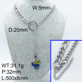 SS Necklace  3N4001460vhml-908