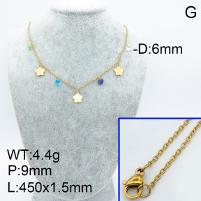 SS Necklace  3N4001412vbnb-413