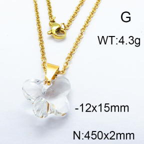 SS Necklace  6N4002995aajl-355