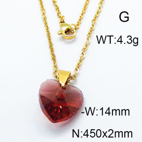 SS Necklace  6N4003001aajl-355