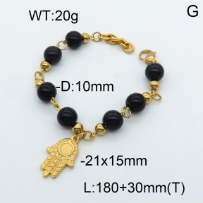 SS Bracelet  3B4002265vbpb-685