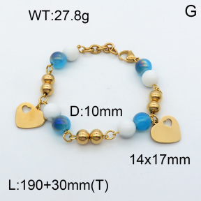 SS Bracelet  3B4002273vbpb-685