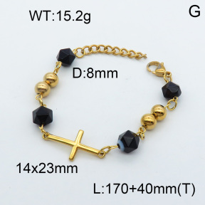 SS Bracelet  3B4002275vbpb-685