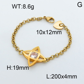 SS Bracelet  3B4002280vbpb-685