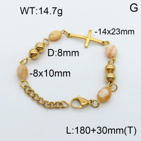 SS Bracelet  3B4002283vbpb-685