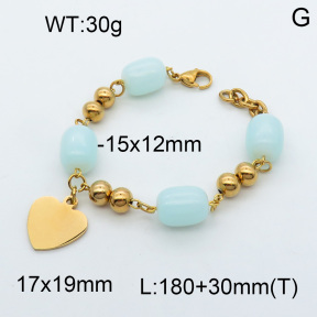 SS Bracelet  3B4002287vbpb-685