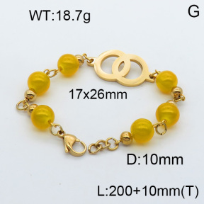 SS Bracelet  3B4002311vbpb-685