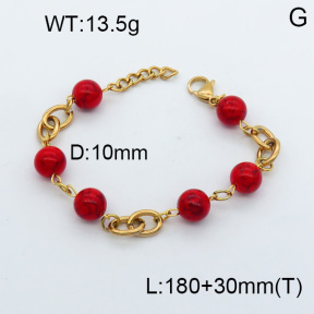 SS Bracelet  3B4002322vbpb-685