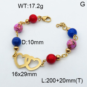 SS Bracelet  3B4002328vbpb-685