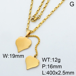 SS Necklace  3N2000796bhia-312